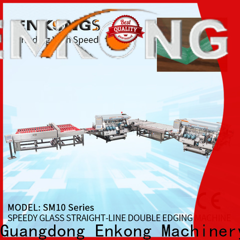 Enkong Wholesale glass double edger manufacturers for round edge processing