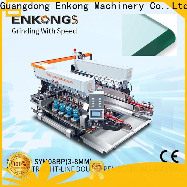 Enkong modularise design small glass edge polishing machine manufacturers for household appliances