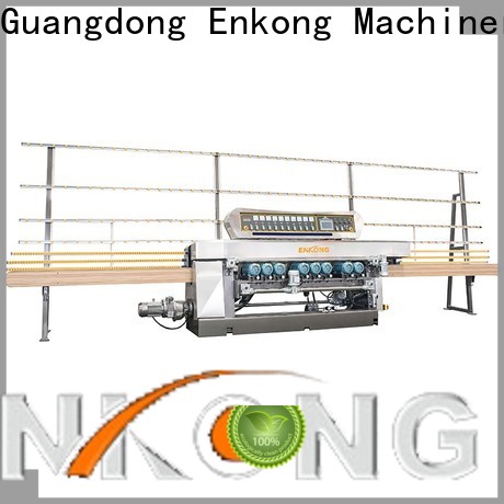 Latest glass straight line beveling machine 10 spindles for business for polishing