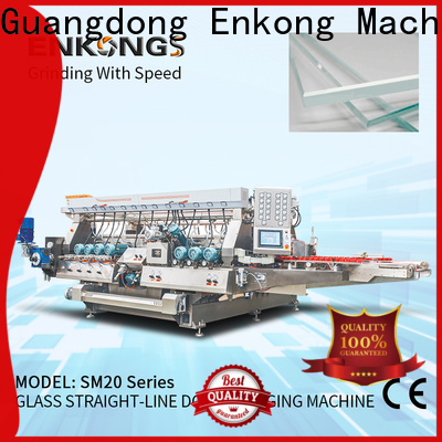 Enkong New glass double edging machine supply for household appliances