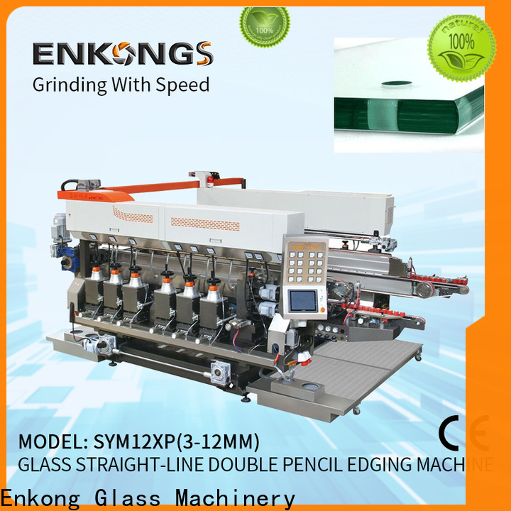 High-quality glass double edging machine SM 22 supply for photovoltaic panel processing