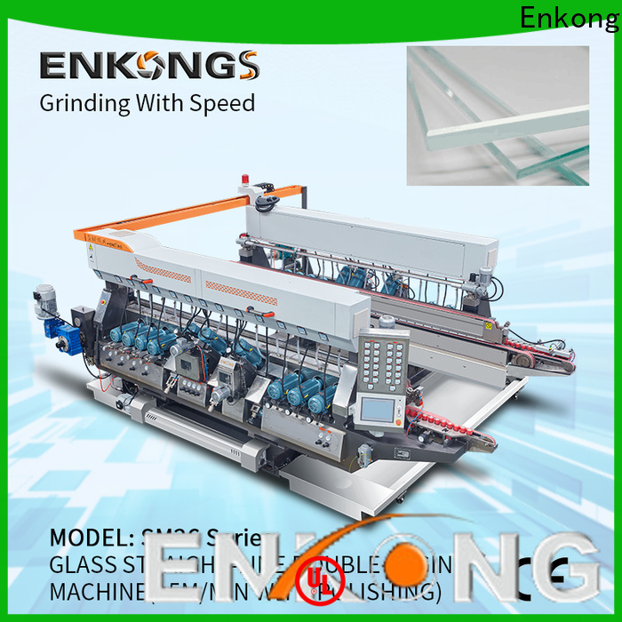 Enkong New glass double edging machine company for household appliances