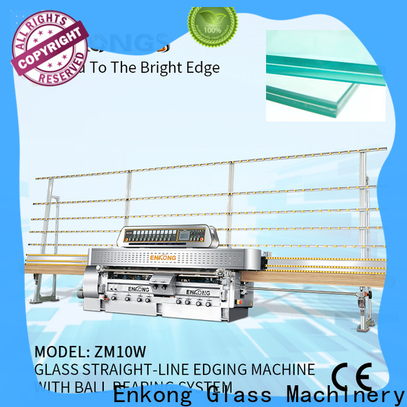 High-quality glass straight line edging machine zm10w suppliers for processing glass