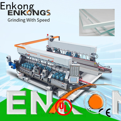 Enkong SYM08 automatic glass cutting machine suppliers for round edge processing