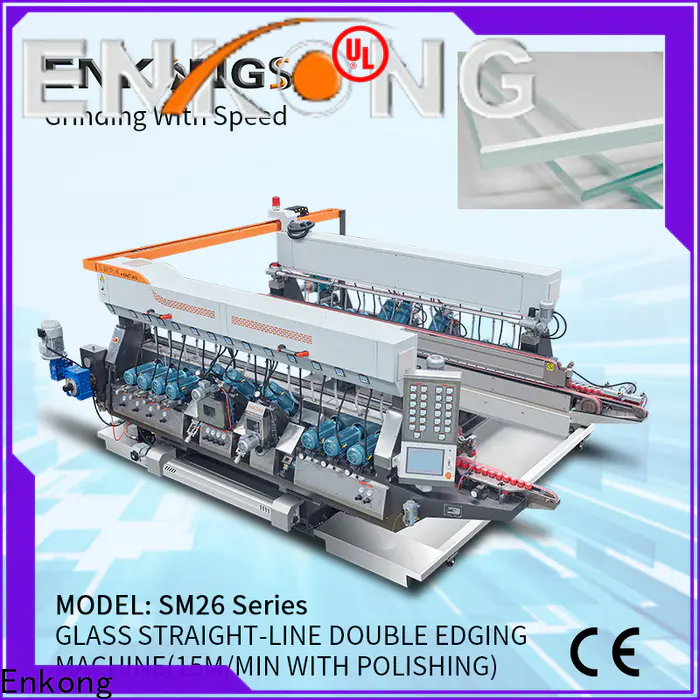 High-quality glass double edger SM 22 company for photovoltaic panel processing