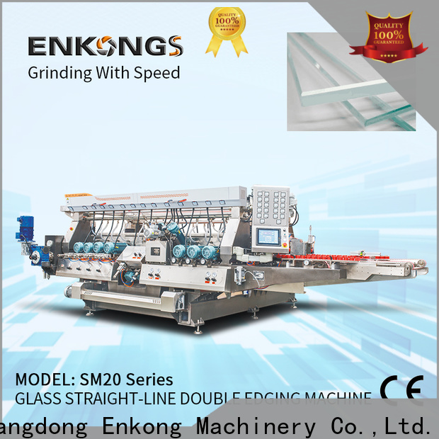 Enkong SM 22 glass edging machine suppliers supply for round edge processing