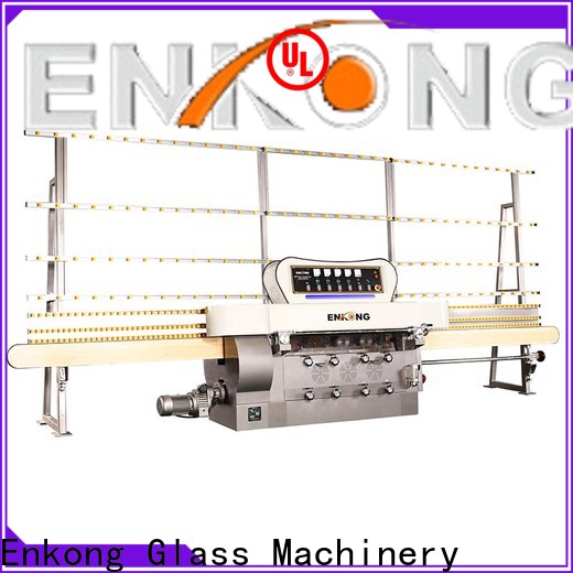 Enkong zm9 glass edge polishing machine for sale company for photovoltaic panel processing