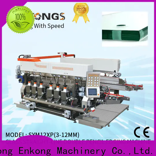 Latest glass double edger machine SM 10 for business for household appliances