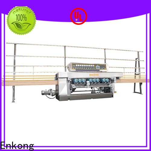 Enkong xm363a glass beveling machine price company for glass processing