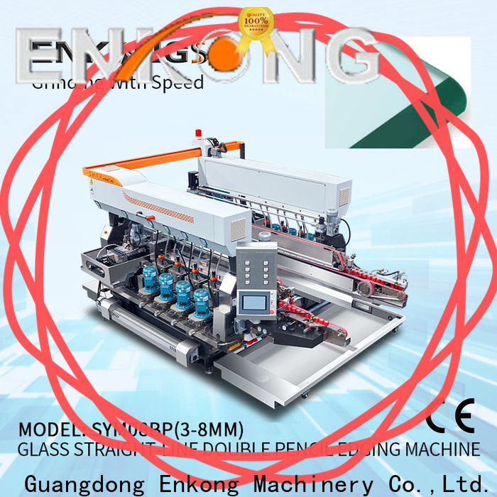 Enkong New automatic glass edge polishing machine manufacturers for photovoltaic panel processing