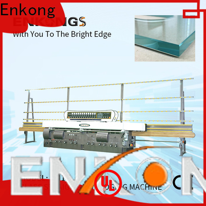 Enkong Wholesale glass straight line edging machine company for round edge processing