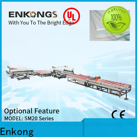 Enkong Latest automatic glass edge polishing machine factory for photovoltaic panel processing