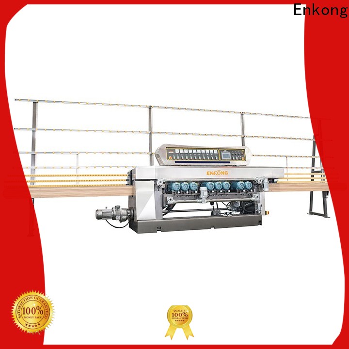 Top glass beveling machine manufacturers 10 spindles manufacturers for polishing