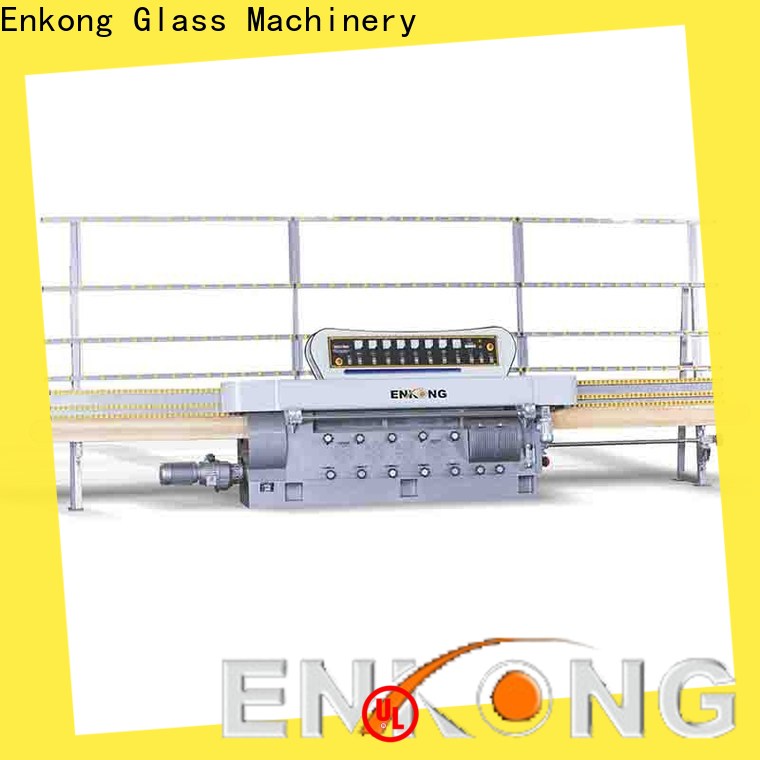 Enkong zm9 glass straight line edging machine manufacturers for household appliances