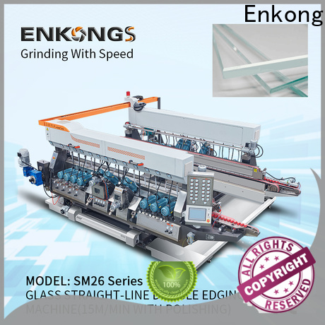 Enkong straight-line glass double edger manufacturers for household appliances