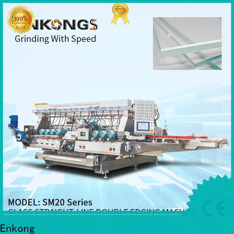 Enkong SM 22 double edger manufacturers for photovoltaic panel processing
