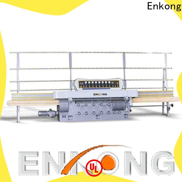 Enkong zm9 glass straight line edging machine company for household appliances