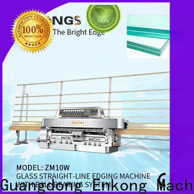 Enkong Latest glass straight line edging machine company for processing glass