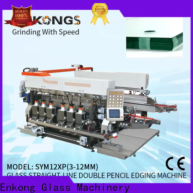 Enkong Best glass double edging machine supply for household appliances