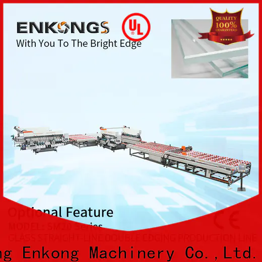New glass double edging machine SM 22 manufacturers for household appliances