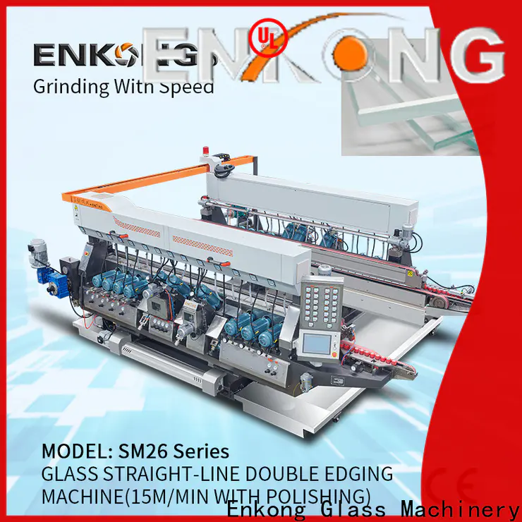 Enkong Best glass double edging machine company for photovoltaic panel processing