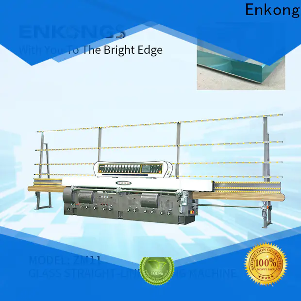 Enkong zm9 portable glass edge polishing machine supply for photovoltaic panel processing
