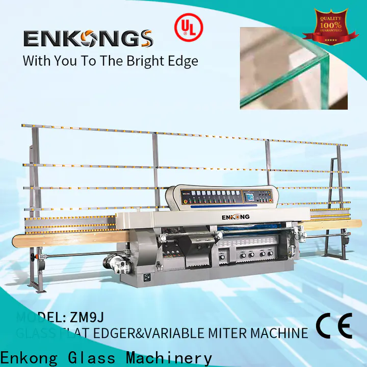 Enkong 5 adjustable spindles glass manufacturing machine price for business for household appliances