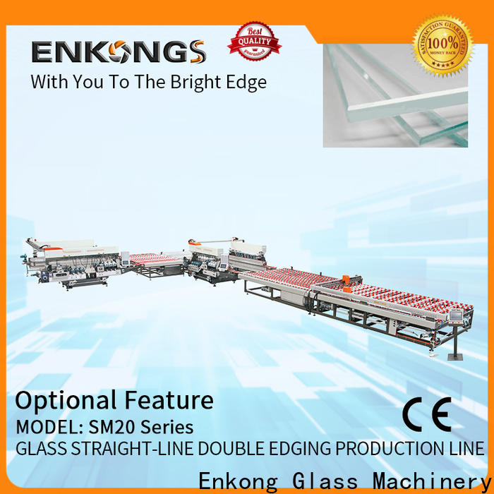 Enkong Best glass double edger factory for household appliances