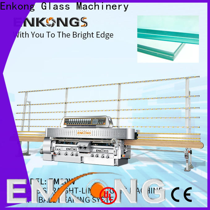 Enkong High-quality glass straight line edging machine suppliers for processing glass