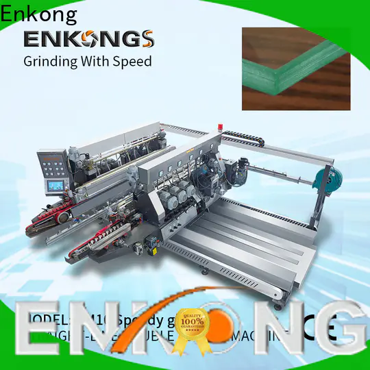 Enkong SM 26 automatic glass edge polishing machine for business for household appliances