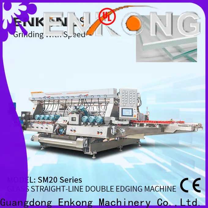 Enkong SM 10 double edger manufacturers for photovoltaic panel processing