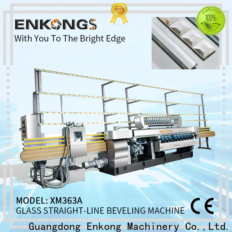 Enkong New glass beveling machine price company for polishing