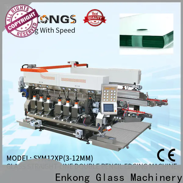 Enkong SM 20 double edger factory for photovoltaic panel processing