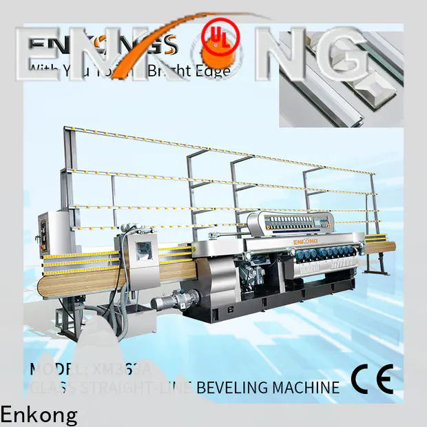 Enkong xm363a glass beveling equipment for business for polishing