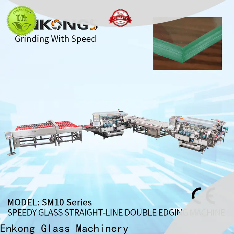 Enkong Custom glass edging machine suppliers supply for photovoltaic panel processing