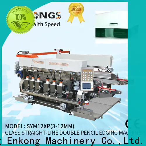 Enkong SM 12/08 glass double edger machine company for photovoltaic panel processing