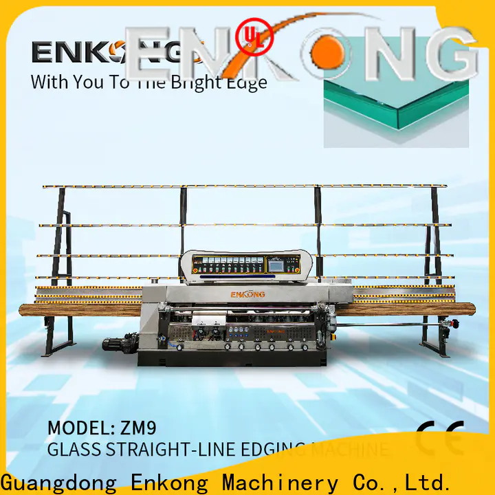 Enkong Custom glass cutting machine suppliers company for round edge processing