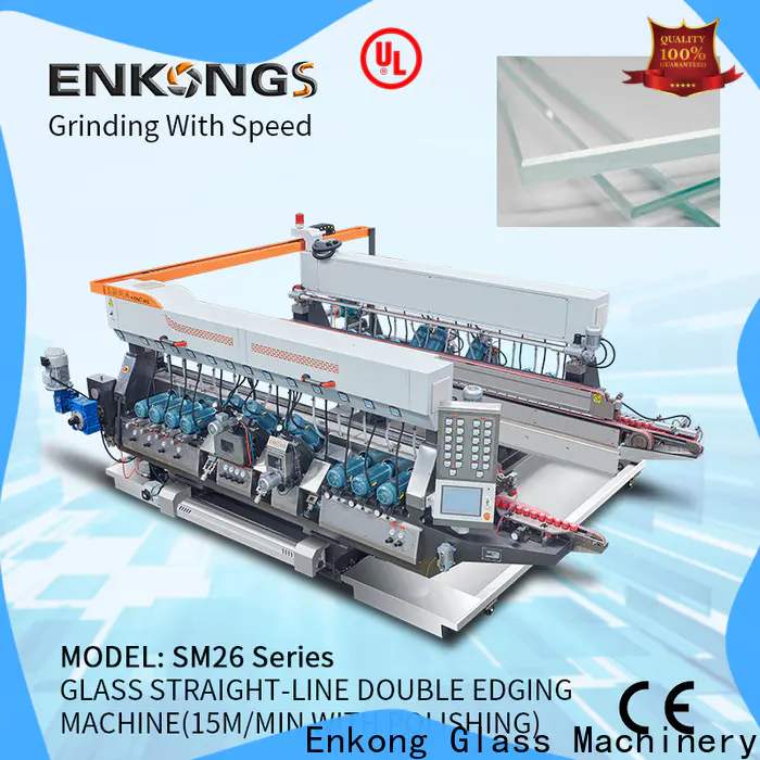 Custom double glass machine SM 20 supply for round edge processing
