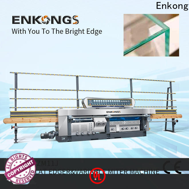 Enkong variable glass mitering machine manufacturers for polish