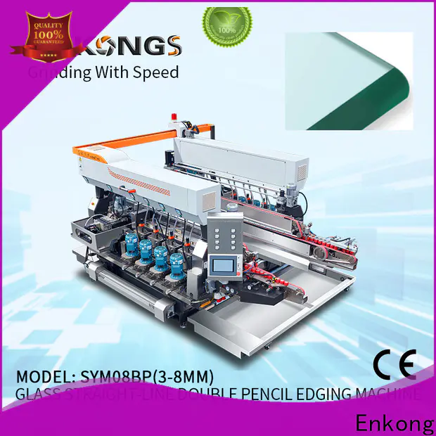 Enkong SM 10 glass double edging machine manufacturers for household appliances