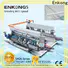 Enkong modularise design automatic glass edge polishing machine company for round edge processing