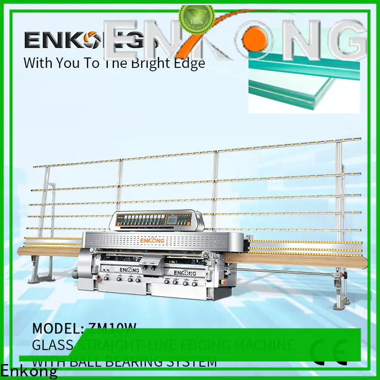 Enkong zm10w double glazing glass machine manufacturers for grind