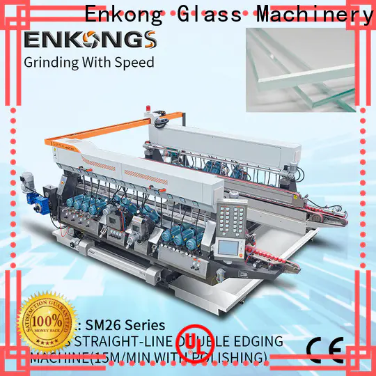 Enkong SM 20 double edger machine for business for round edge processing
