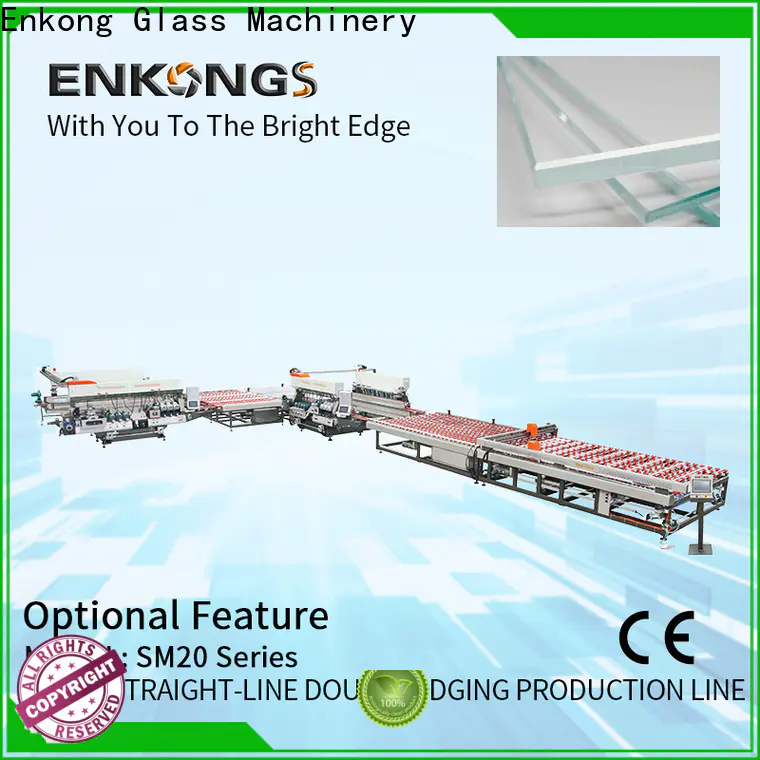Enkong Custom small glass edge polishing machine suppliers for round edge processing