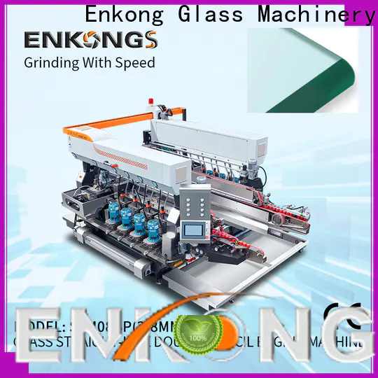Enkong High-quality glass double edging machine manufacturers for round edge processing
