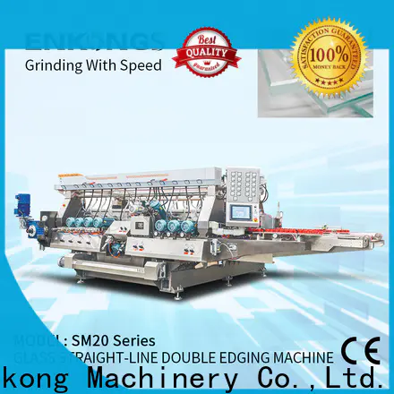 Top small glass edge polishing machine SM 12/08 factory for round edge processing