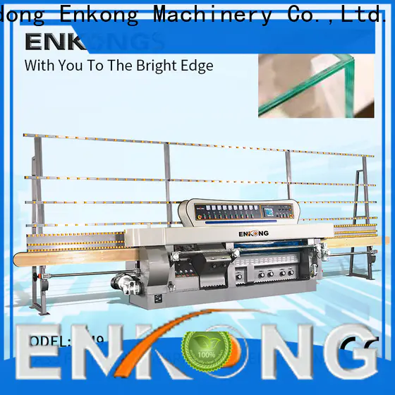 Enkong Latest glass mitering machine factory for round edge processing