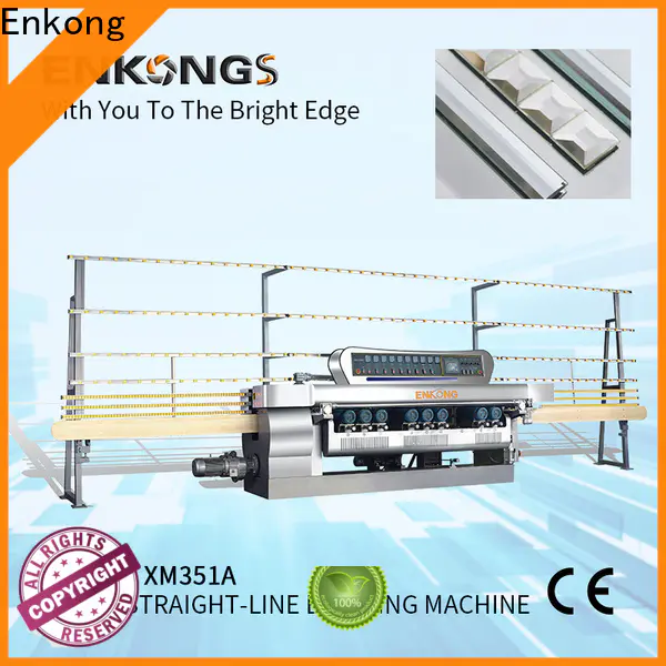 Enkong 10 spindles glass beveling machine manufacturers for polishing