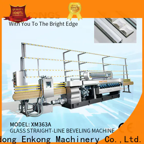Enkong xm351a glass beveling machine company for glass processing