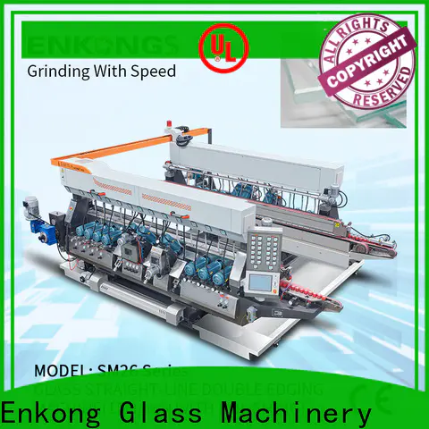Best small glass edge polishing machine SM 26 manufacturers for photovoltaic panel processing